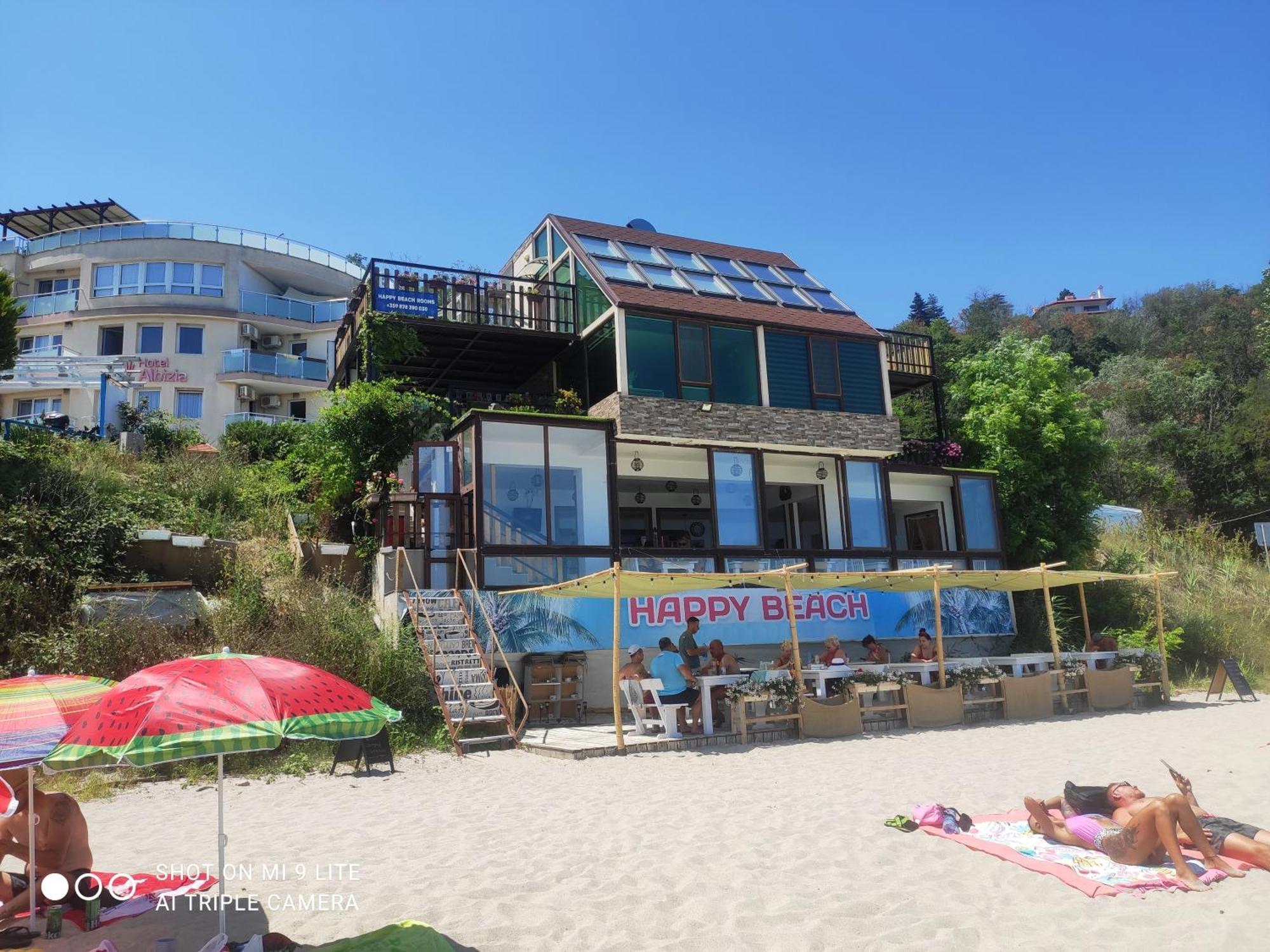 Happy Beach Rooms Warna Exterior foto